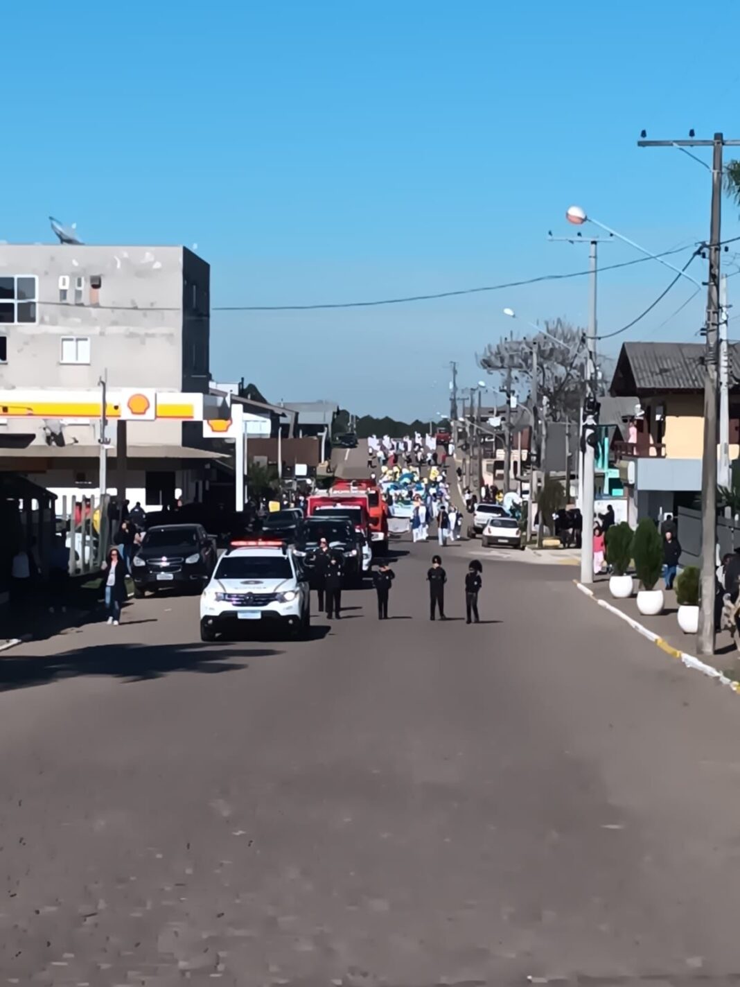 Brigada Militar participa do desfile cívico alusivo ao Dia da Independência em Jaquirana
