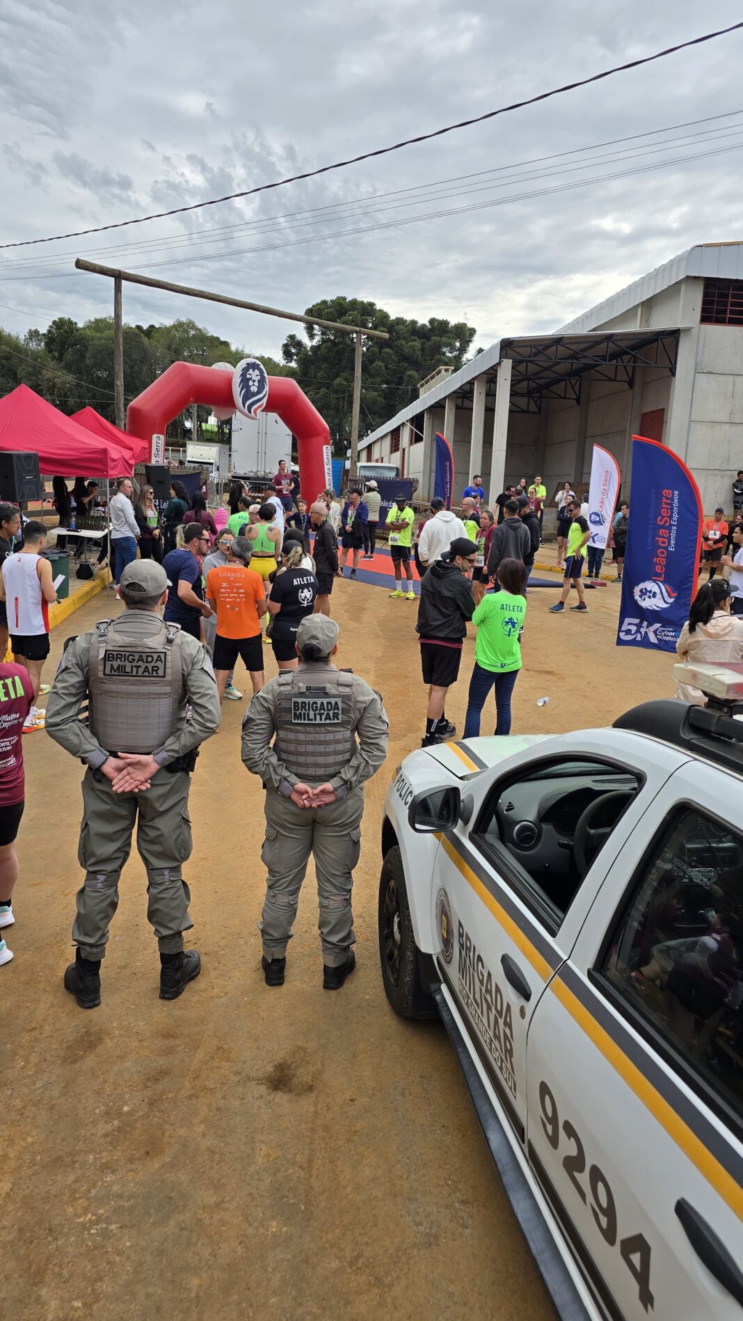 Brigada Militar acompanha rústica em comemoração aos 30 anos de Muitos Capões