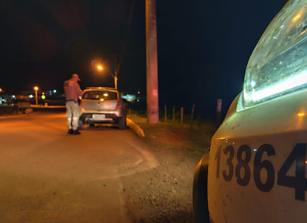 Brigada Militar realiza Operação Força Total no Centro de Pinhal da Serra