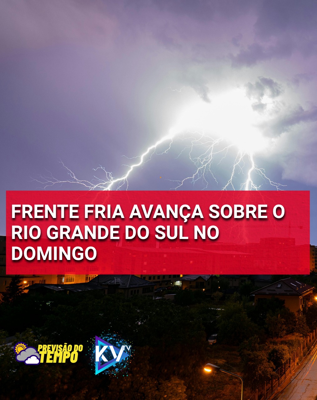 Alerta de Temporal: Frente fria associada a ciclone chega ao RS neste domingo com ventos de até 100 km/h
