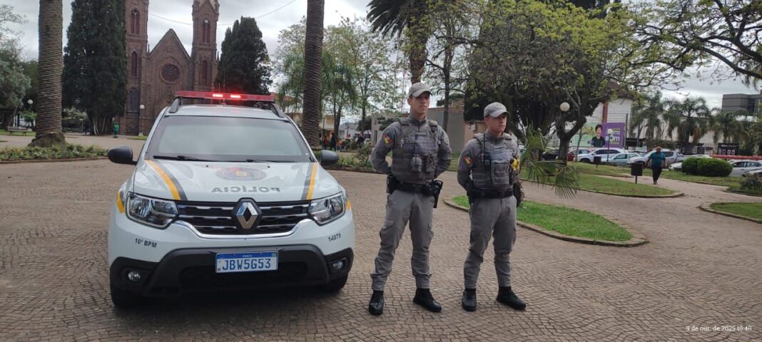 Centro Mais Seguro: Brigada Militar instala posto base e reforça policiamento na Praça Daltro Filho