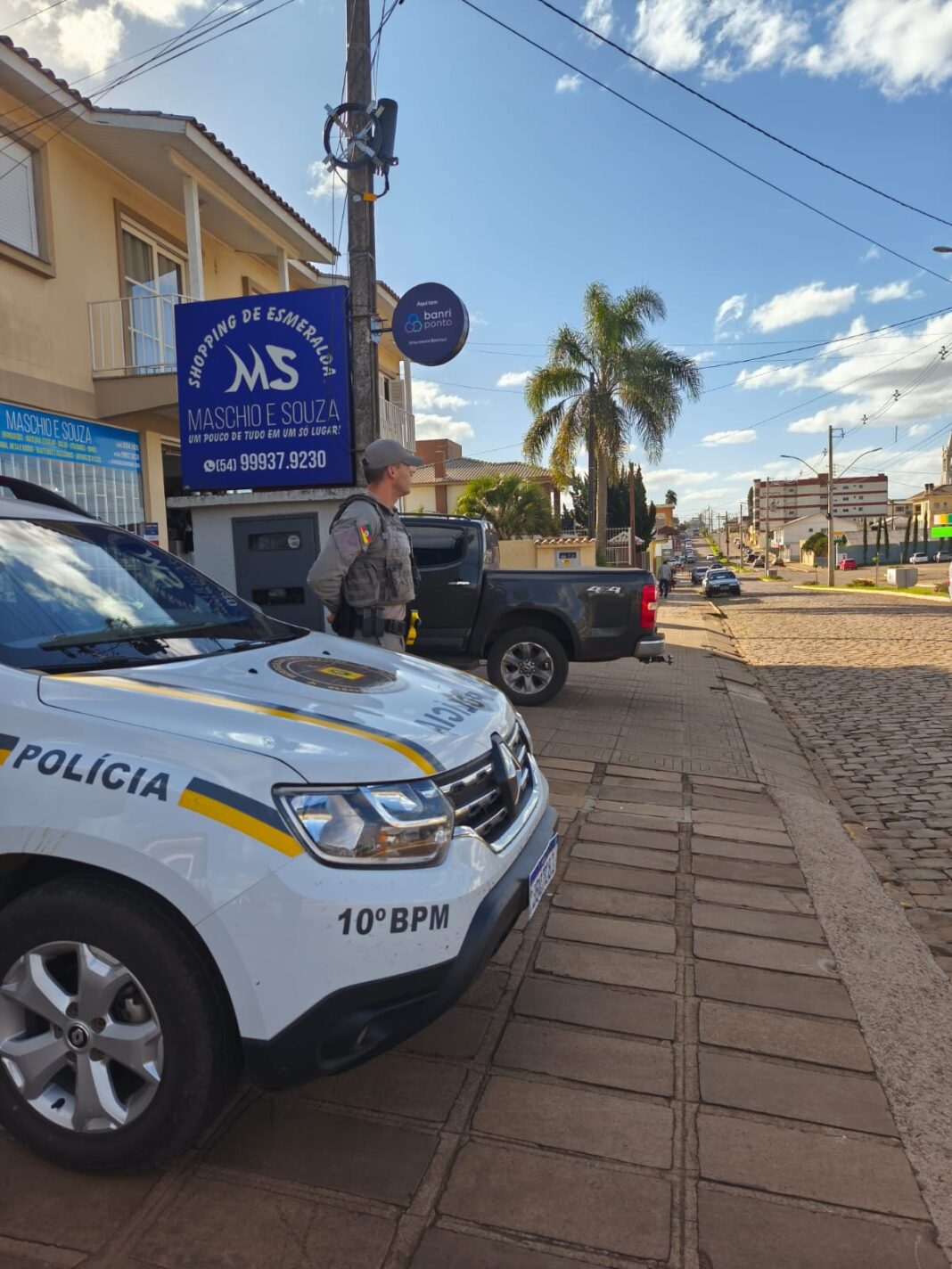 Proximidade e Prevenção: Brigada Militar realiza policiamento comunitário em Esmeralda